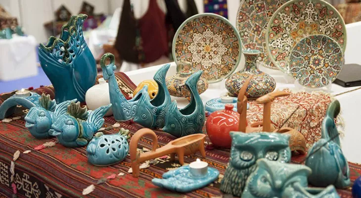 برگزاری نمایشگاه صنایع دستی در سمنان