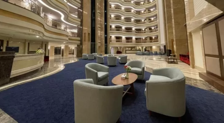 شرکت پالیساندر( تامین و تجهیز مبلمان) هتل میثاق مشهد
