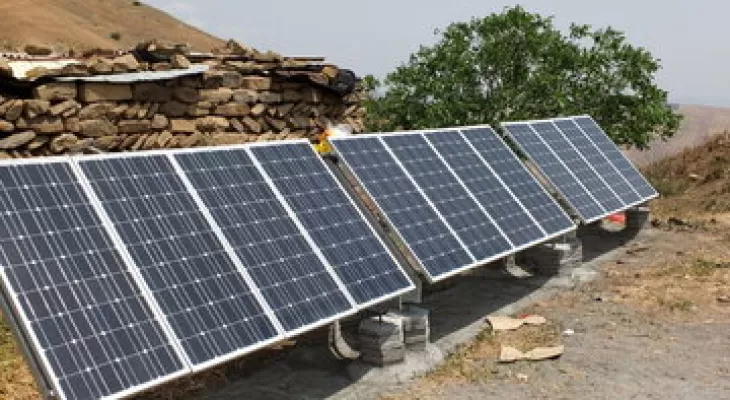 نصب 4هزار پنل خورشیدی در کردستان