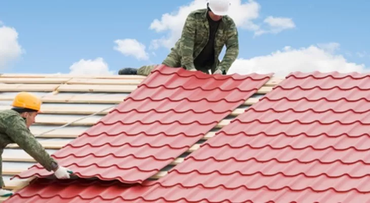 5 مرحله نصب سقف شیروانی با ورق گالوانیزه