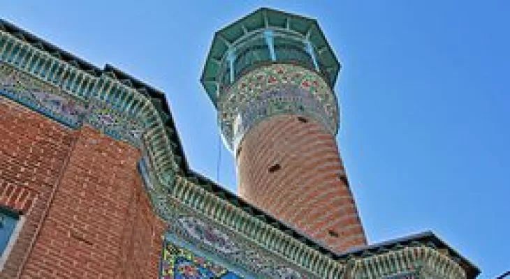 مسجد مناره اورمیه مسجدی فاقد گنبد