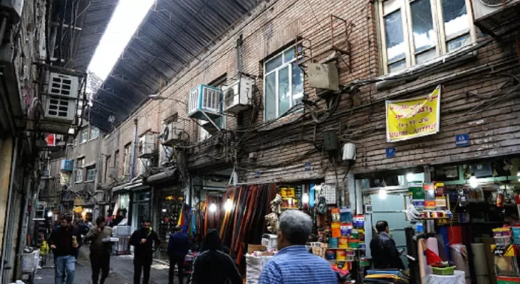 مرمت بافت بازار بزرگ تهران