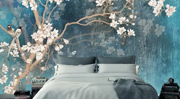 انتخاب کاغذ دیواری اتاق خواب