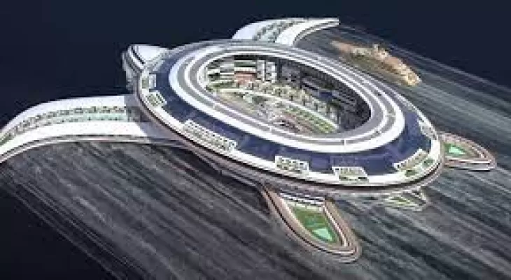 شهر شناور ۶۰ هزار نفری