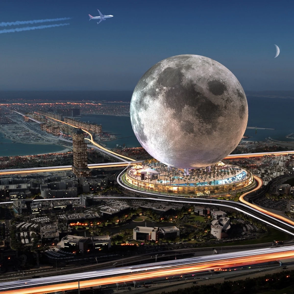 پروژه ماه مصنوعی در امارات متحده عربی