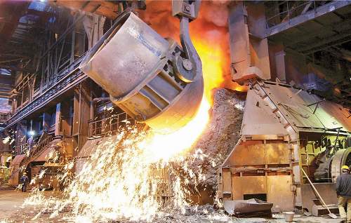 تولید ۱۳ میلیون تن محصولات فولادی تا پایان مهر 