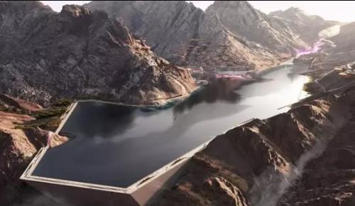 ساخت دریاچه مصنوعی در عربستان