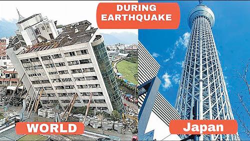 معماران ژاپنی و مساله زلزله