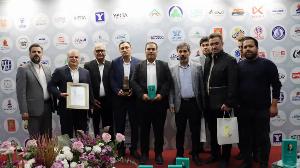  تجلیل از سیمان صوفیان در مراسم گرامیداشت روز صنعت و معدن