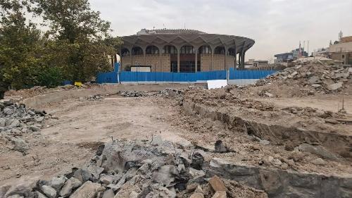 حوض تئاتر شهر تخریب شد! + عکس