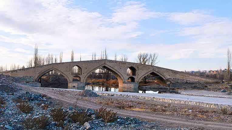 پل تاریخی میر بهاءالدین زنجان مرمت شد+ تصاویر