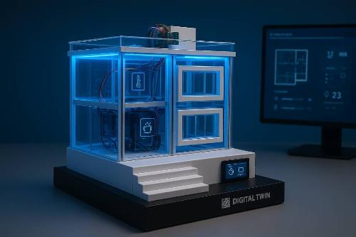 رونمایی از نخستین دوقلوی دیجیتال ساختمانی ایران در نمایشگاه صدرا