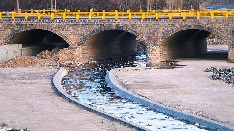 پل تاریخی میر بهاءالدین زنجان مرمت شد+ تصاویر