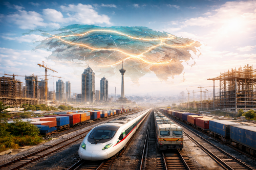  صنعت ساختمان و خدمات مهندسی تحت تاثیر اتصال راه‌آهن ایران به چین